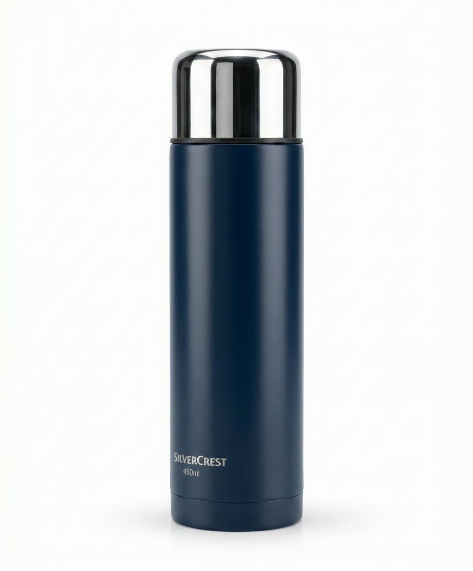 Termo Acero Inoxidable SilverCrest Azul Marino 450ml
