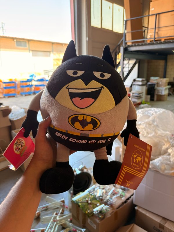 Peluche Batman 'Estoy Colgado por Ti'