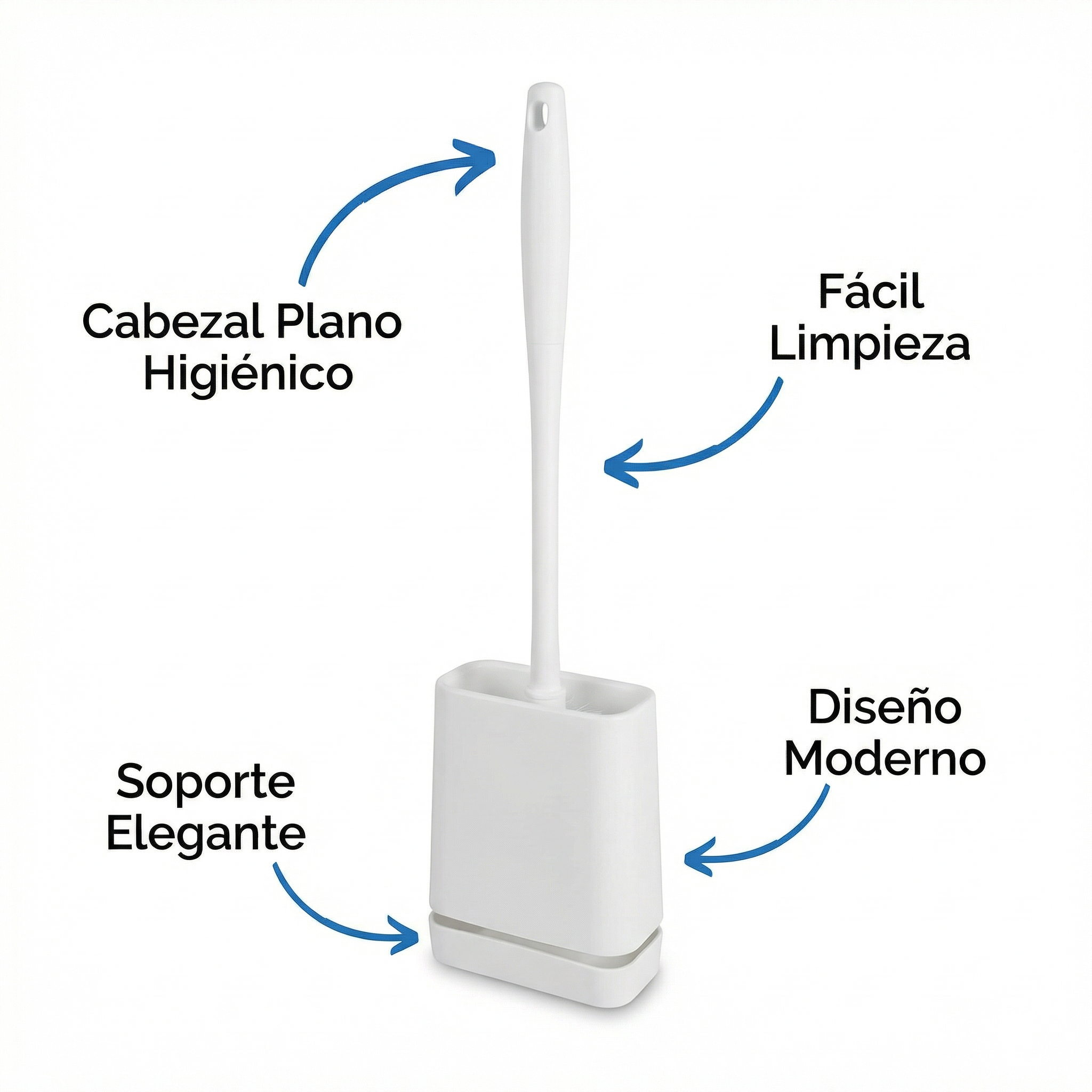 Escobilla de Baño con Soporte - Home Creation