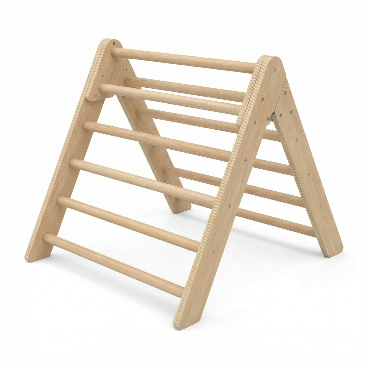 Triángulo Pikler Premium Madera Maciza Plegable - Playtive