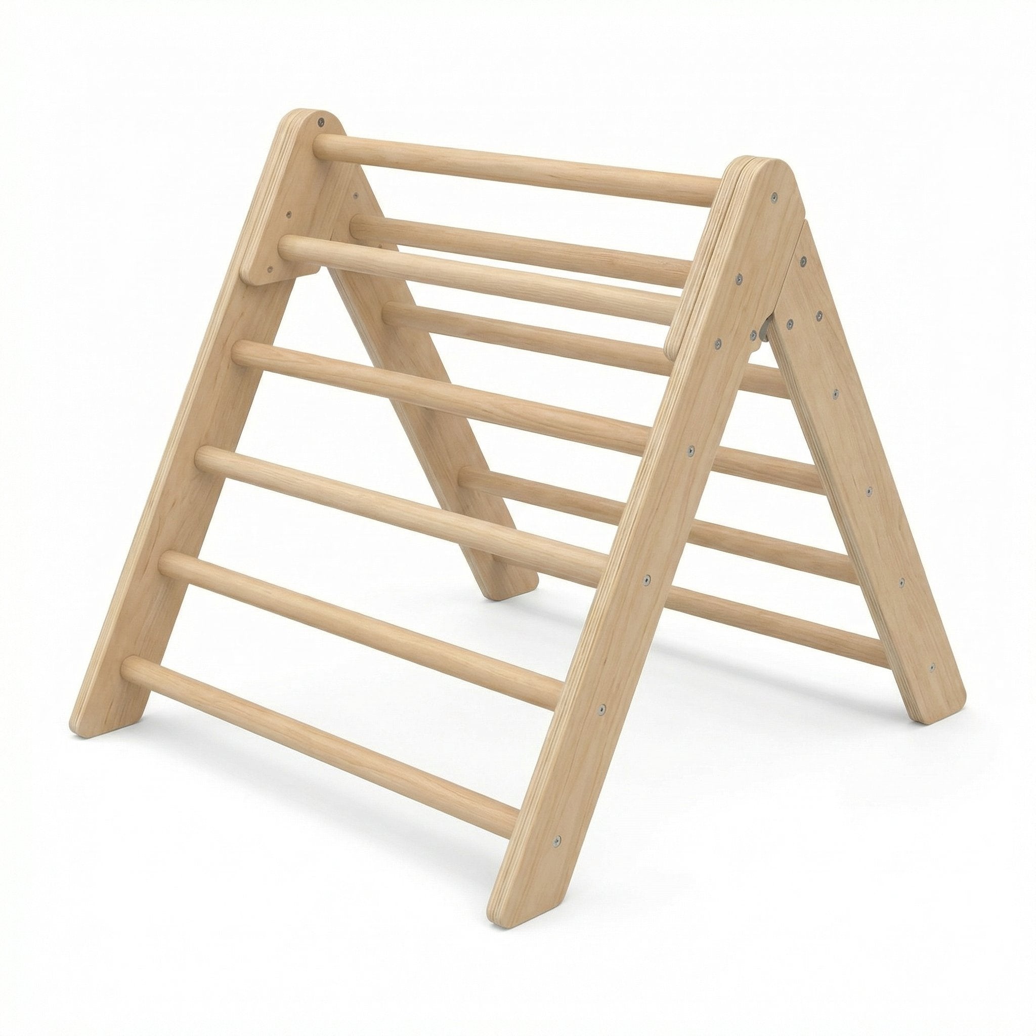 Triángulo Pikler Premium Madera Maciza Plegable - Playtive