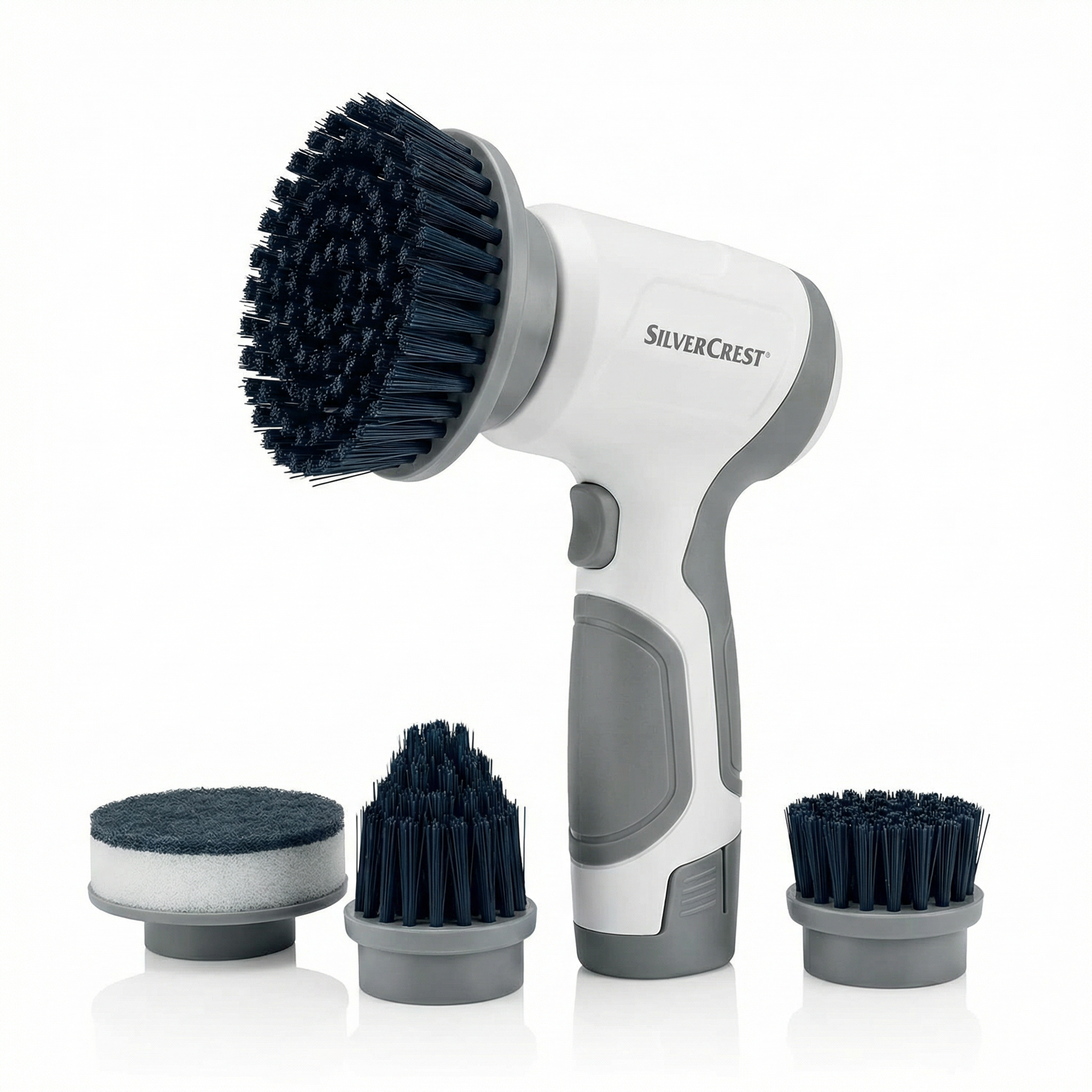 Cepillo de Limpieza Eléctrico Inalámbrico con 4 Cabezales - SilverCrest