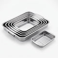 Pack Bandejas Inox 5 Tamaños
