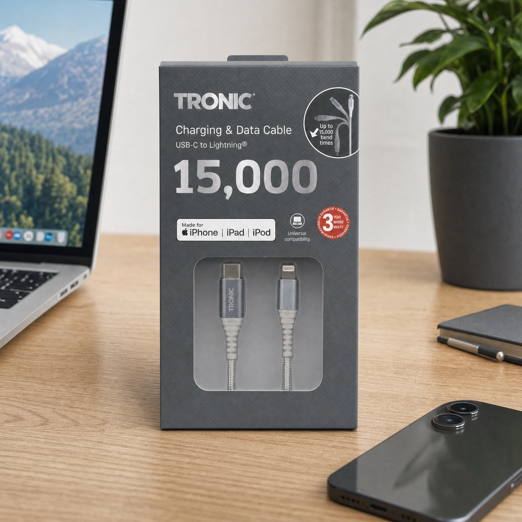 Tronic Cable de carga y datos para uso diario