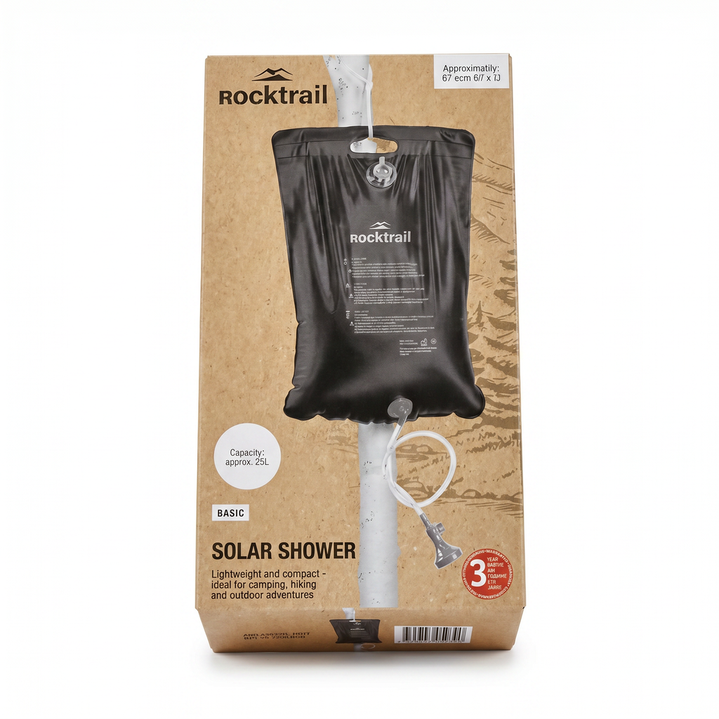 Ducha Solar Camping Rocktrail 25L