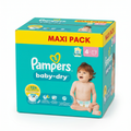 Pañales Pampers Baby-Dry Maxi Pack — Talla 4 (9-14kg)