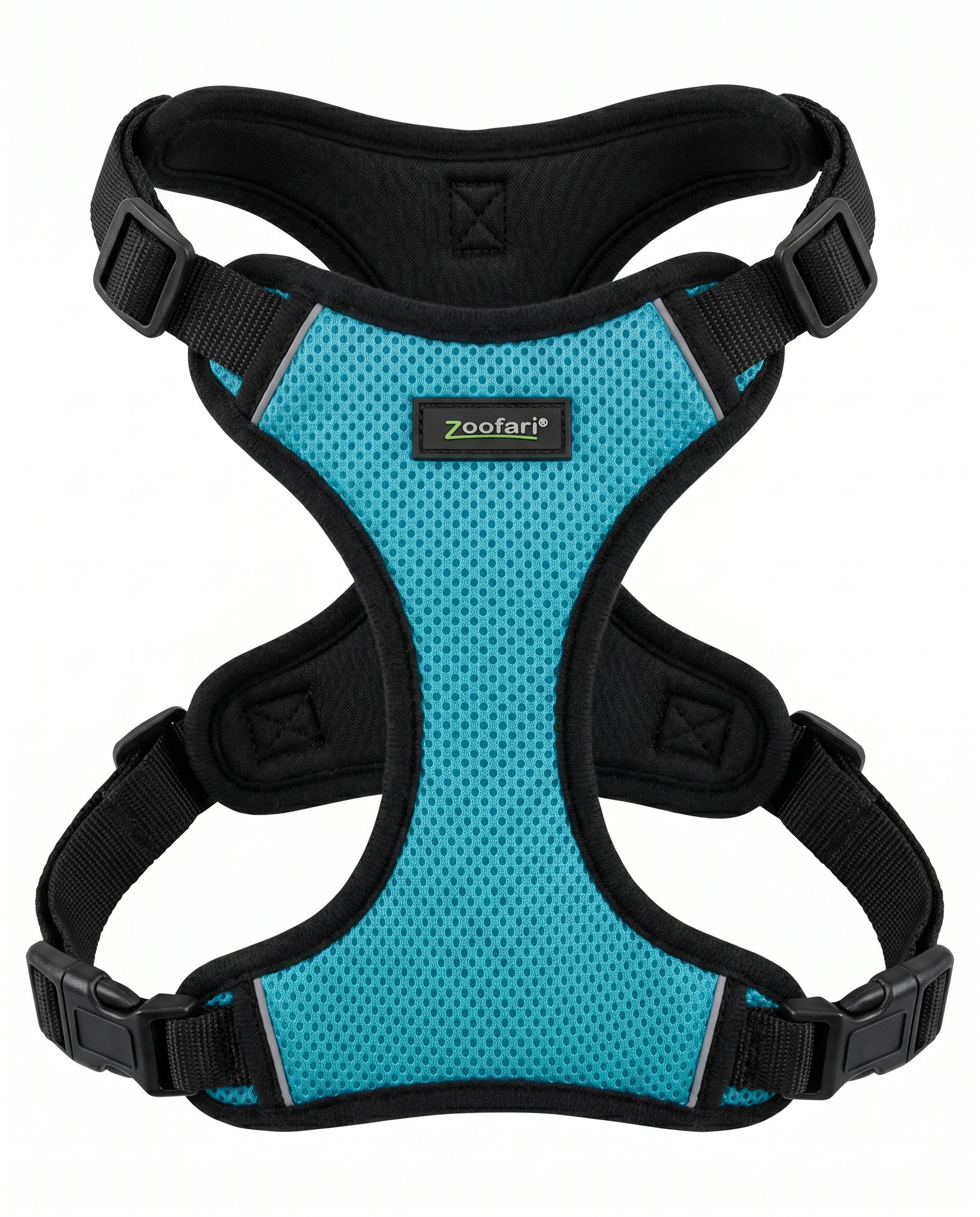 Arnés Perro Zoofari — Azul Turquesa Talla M
