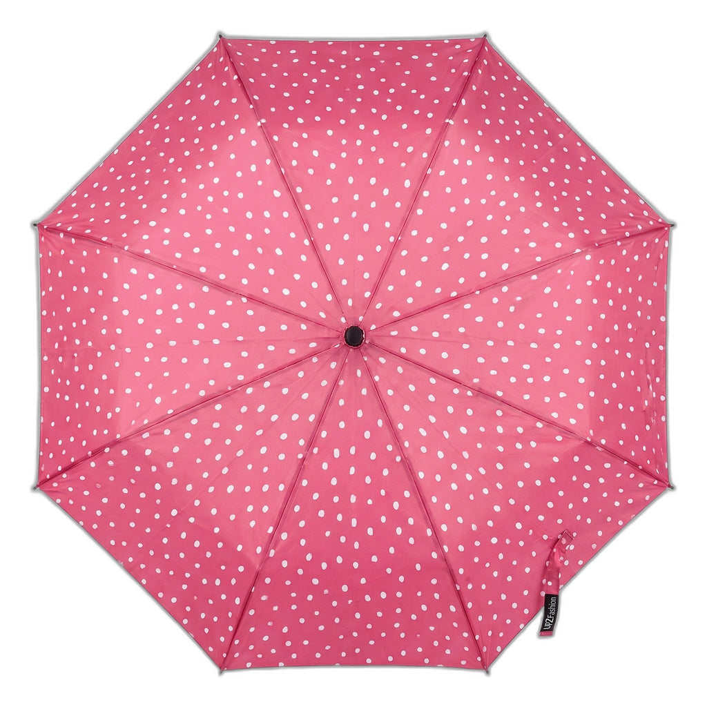 Paraguas Automático Up2Fashion — Rosa con Lunares