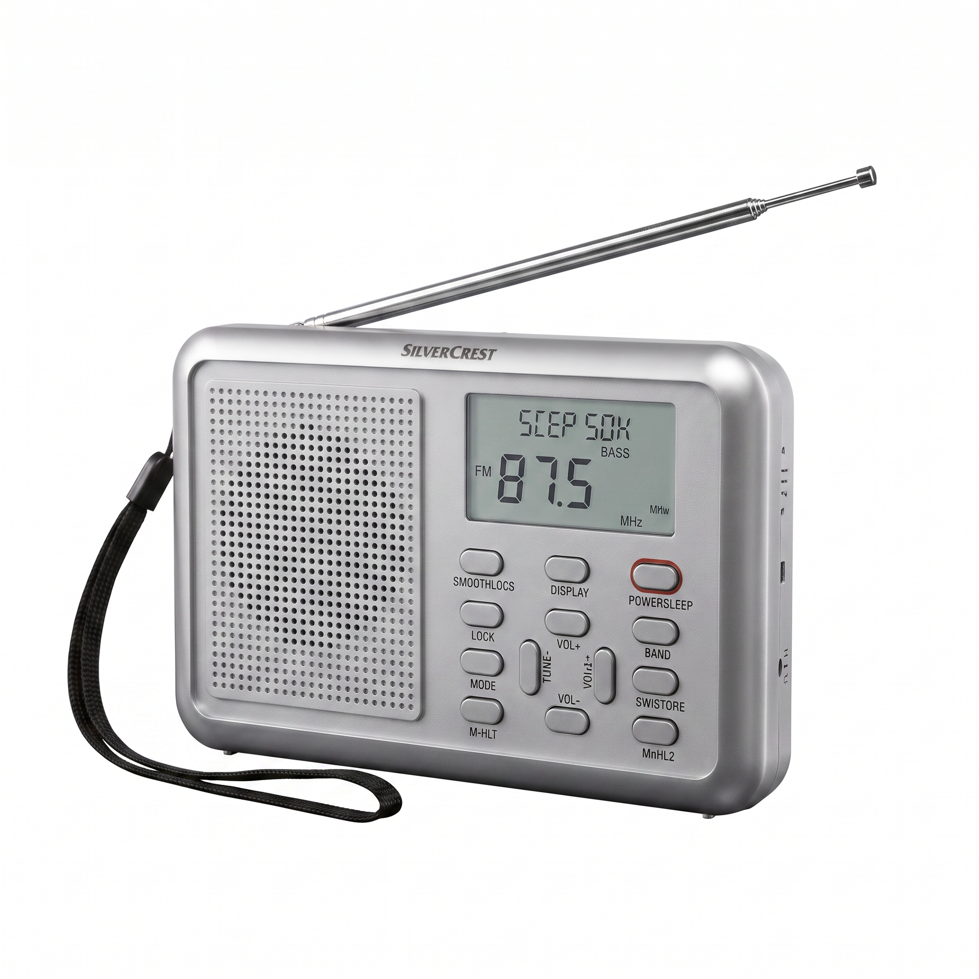 SilverCrest Radio Multibanda FM MW SW con RDS