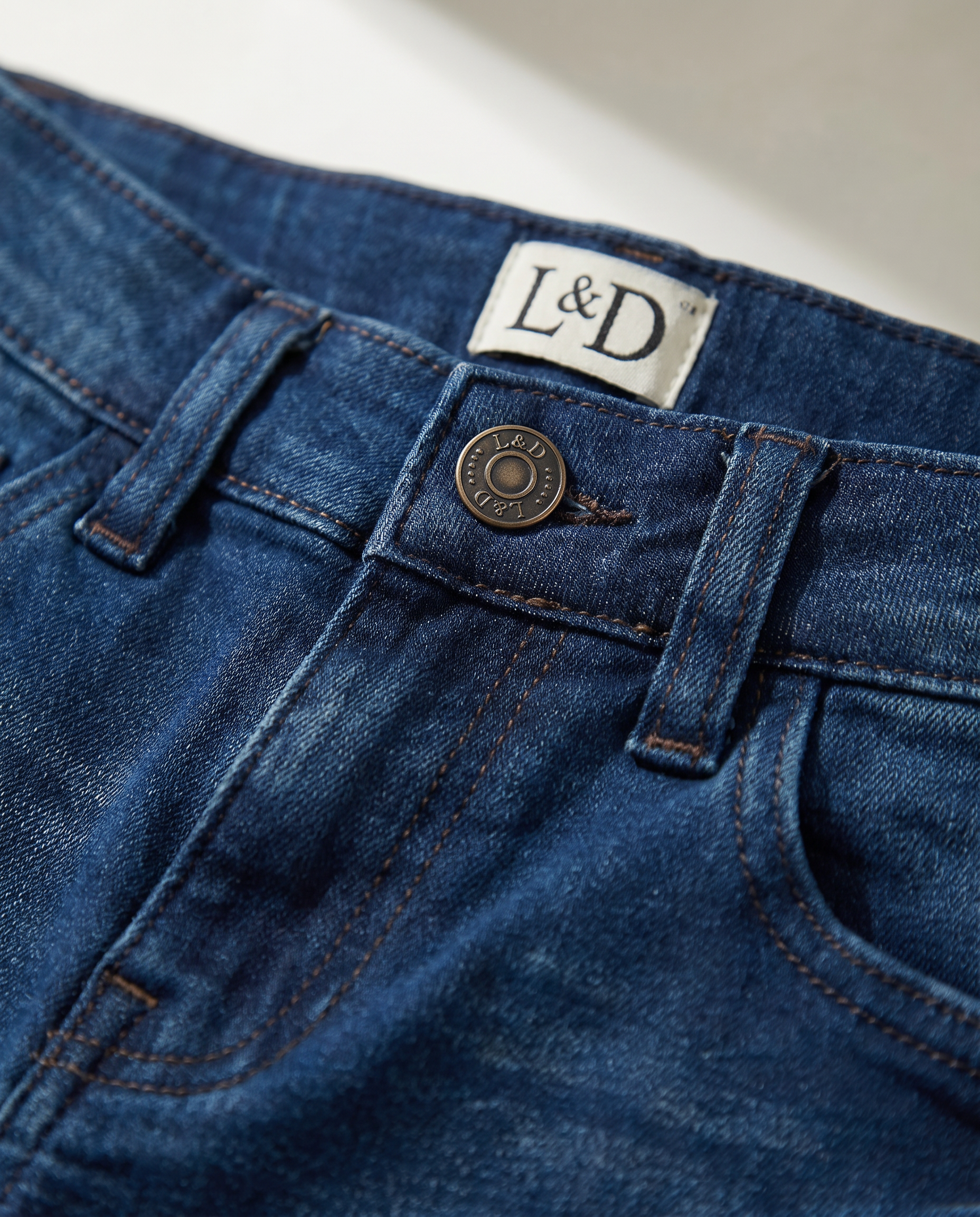 Jeans Infantil Lily & Dan — Azul Oscuro