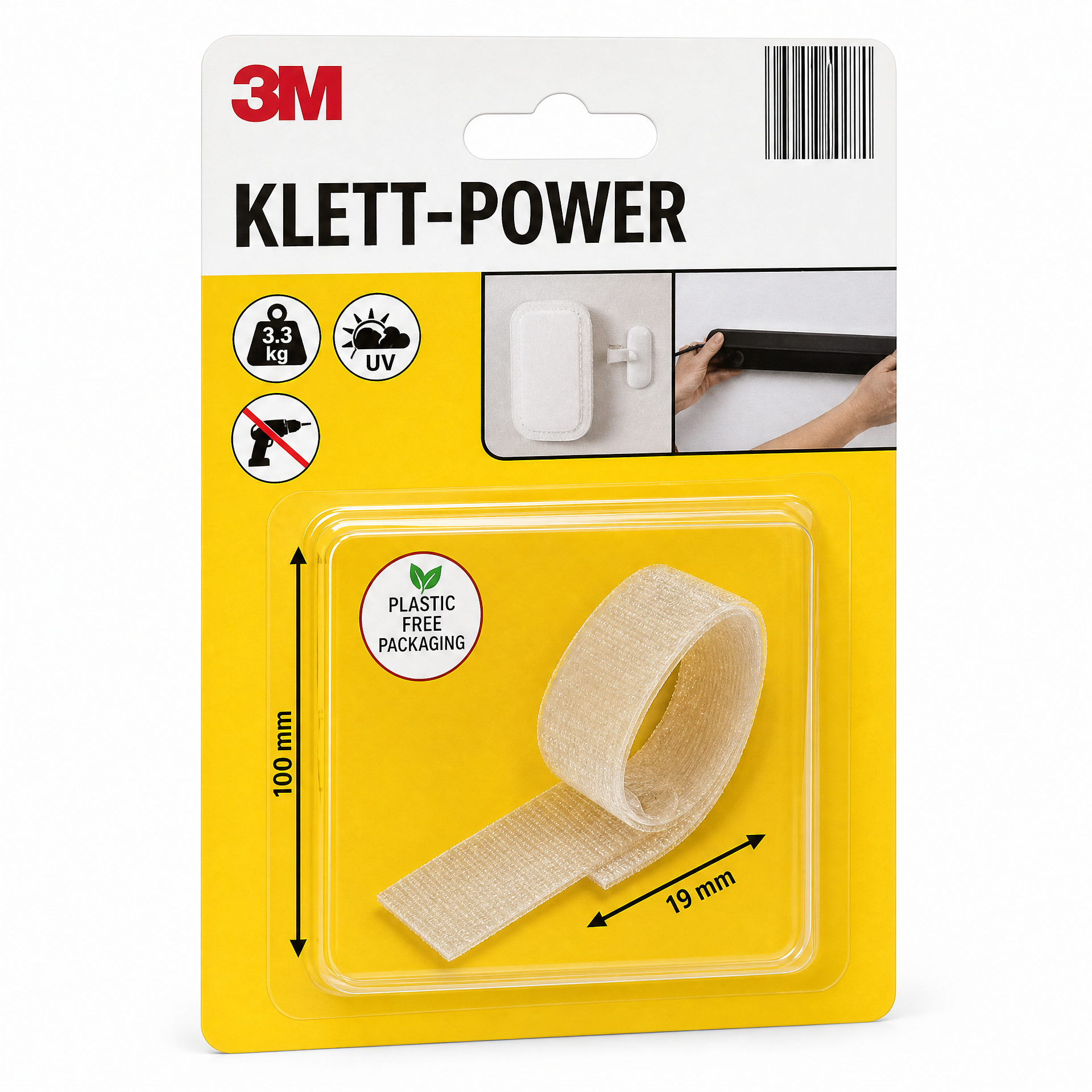 3M Klett-Power Cinta de Cierre 13 mm x 100 mm