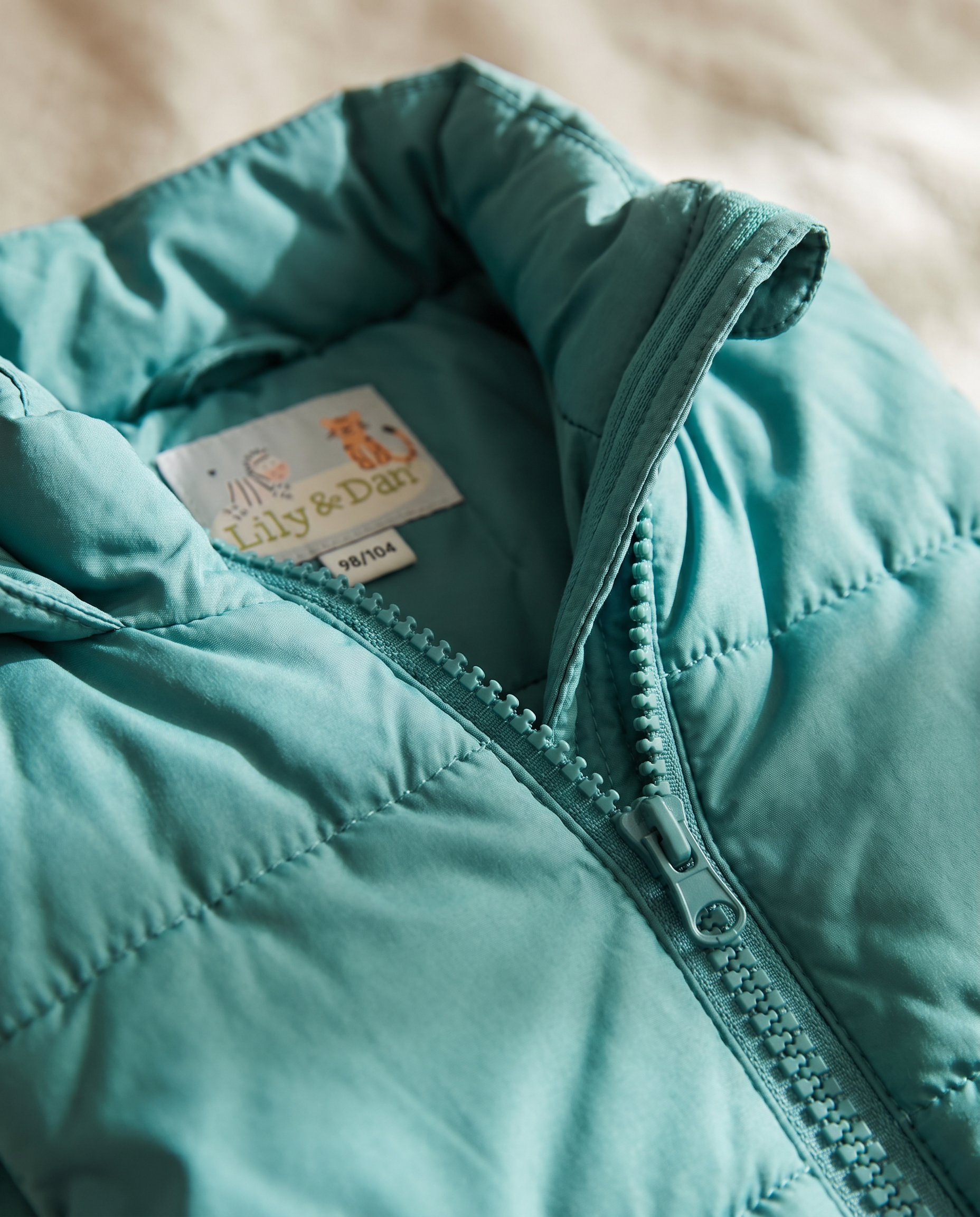 Chaleco Infantil Lily & Dan — Verde