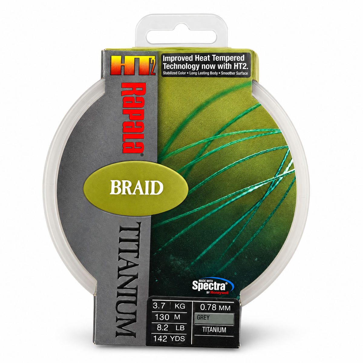 Rapala Titanium Braid 0,078 mm · 130 m