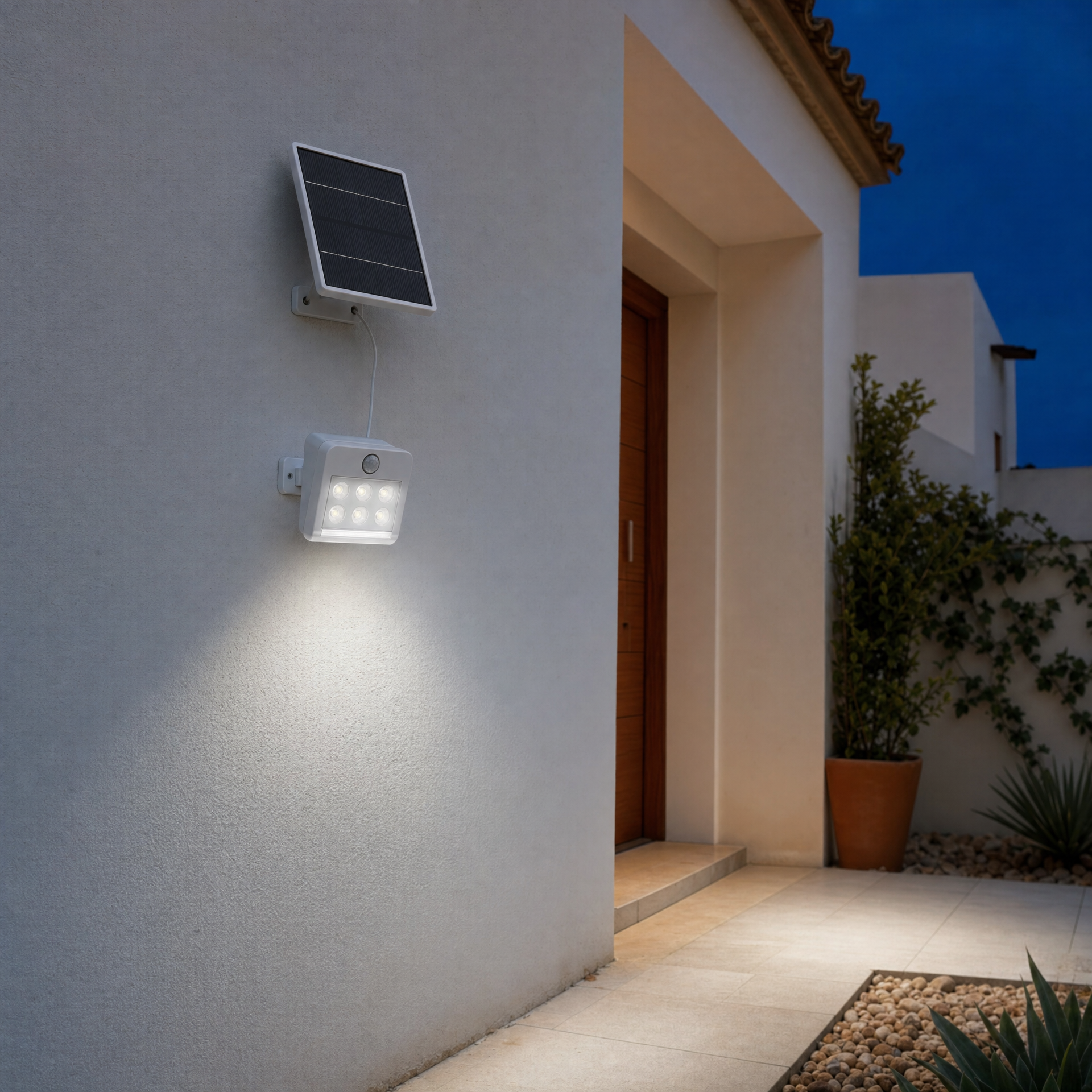 Foco Solar LED LIVARNO HOME con Sensor de Movimiento