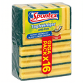 Estropajos Spontex Anti-Grasa — Giga Pack x16 Unidades