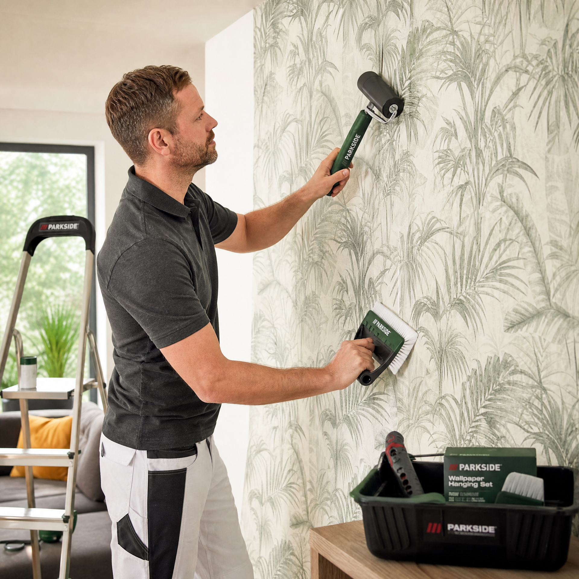 Parkside Set 5 Piezas Papel Pintado - Lifestyle