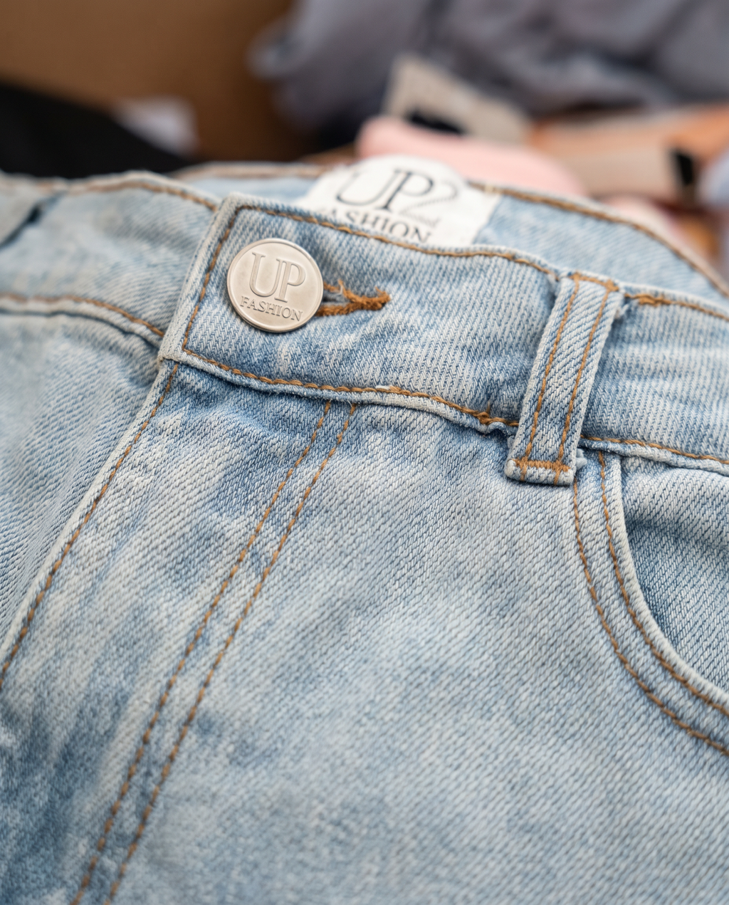 Jeans Mujer Up2Fashion — Azul Claro