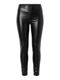 Leggings Efecto Piel UP2 Fashion Mujer Negro — Tallas S/M/L Slim Fit