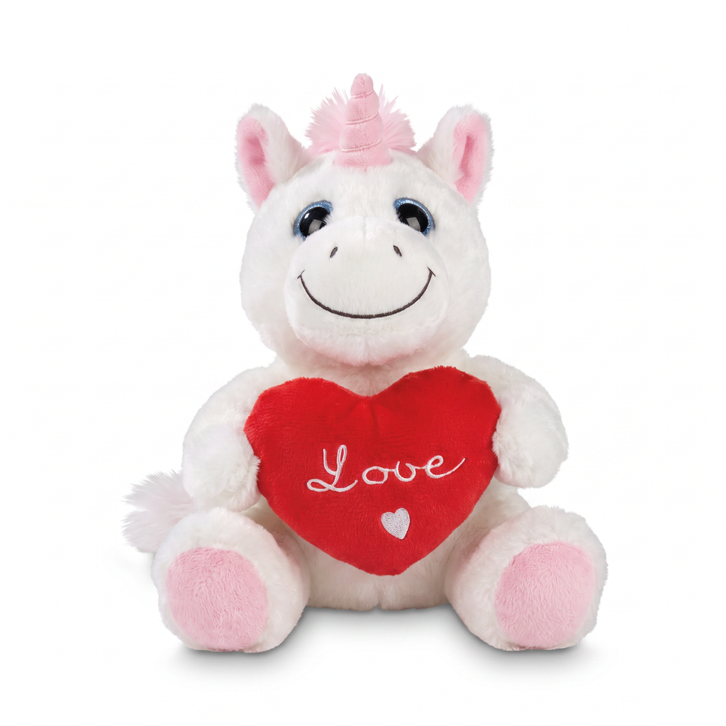 Livarno Home Peluche Unicornio con Corazón Love