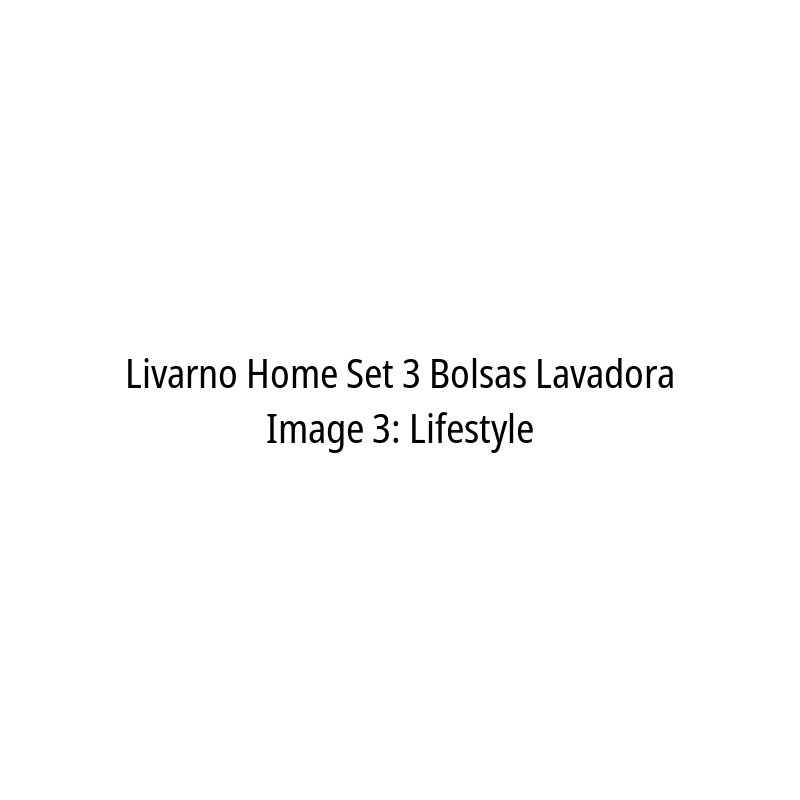 Livarno Home Set 3 Bolsas Lavadora