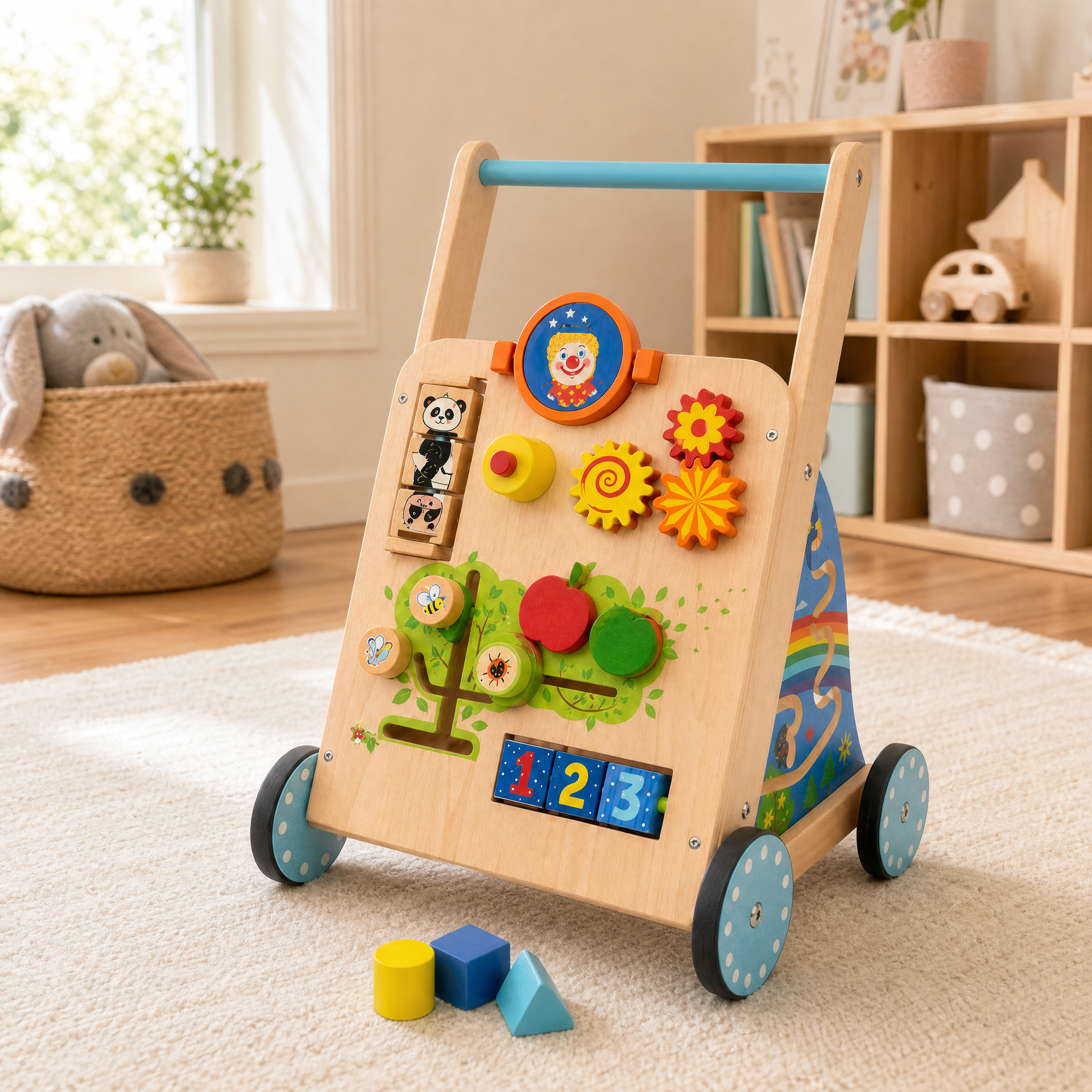Playtive Andador de madera con actividades