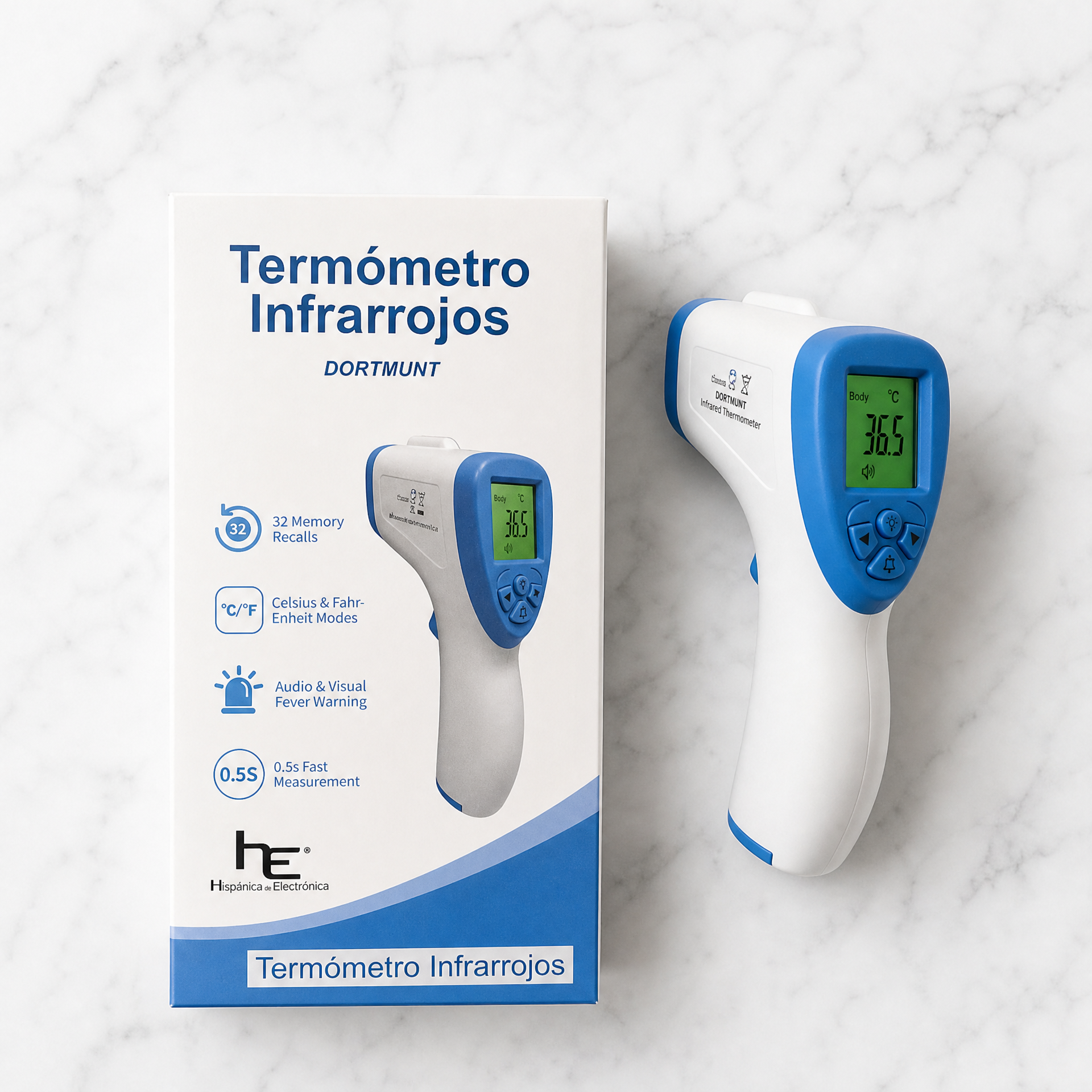 Termómetro Infrarrojo Dortmunt - foto 4