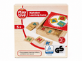 Playtive Juego de aprendizaje del alfabeto con fichas y estuche, 5+