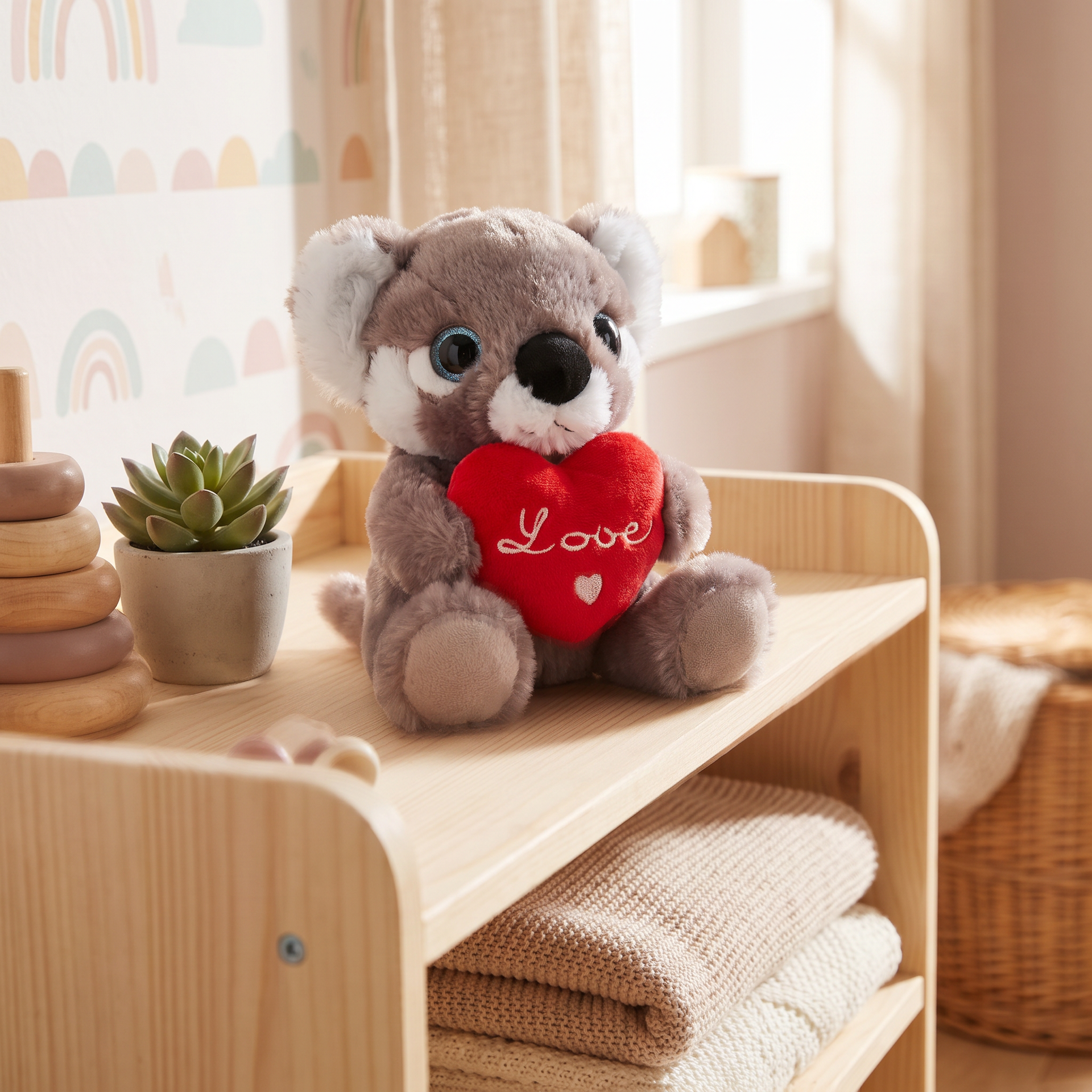 Livarno Home Peluche Nutria con Corazón Love