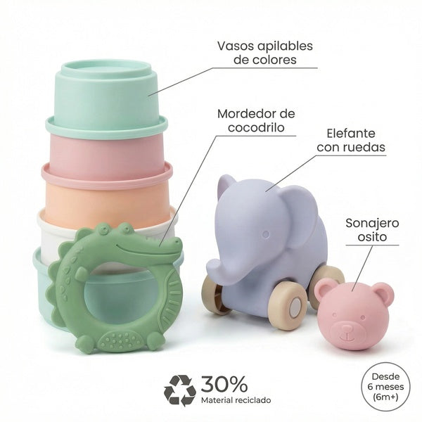 Set de Actividades Bebe Toy Lino - Caracteristicas