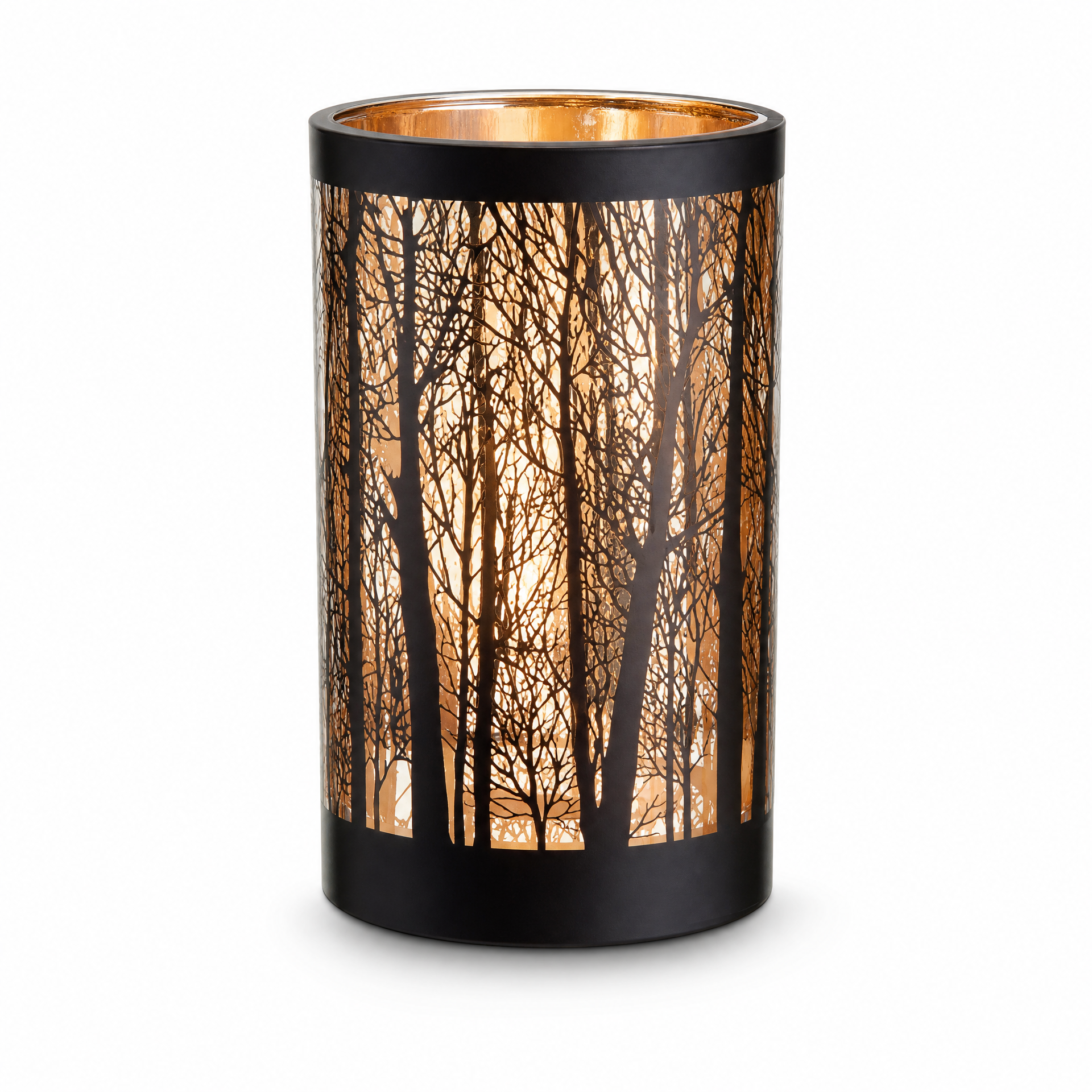 Livarno Home Luz Ambiental LED de Cristal Bosque, 12 LED