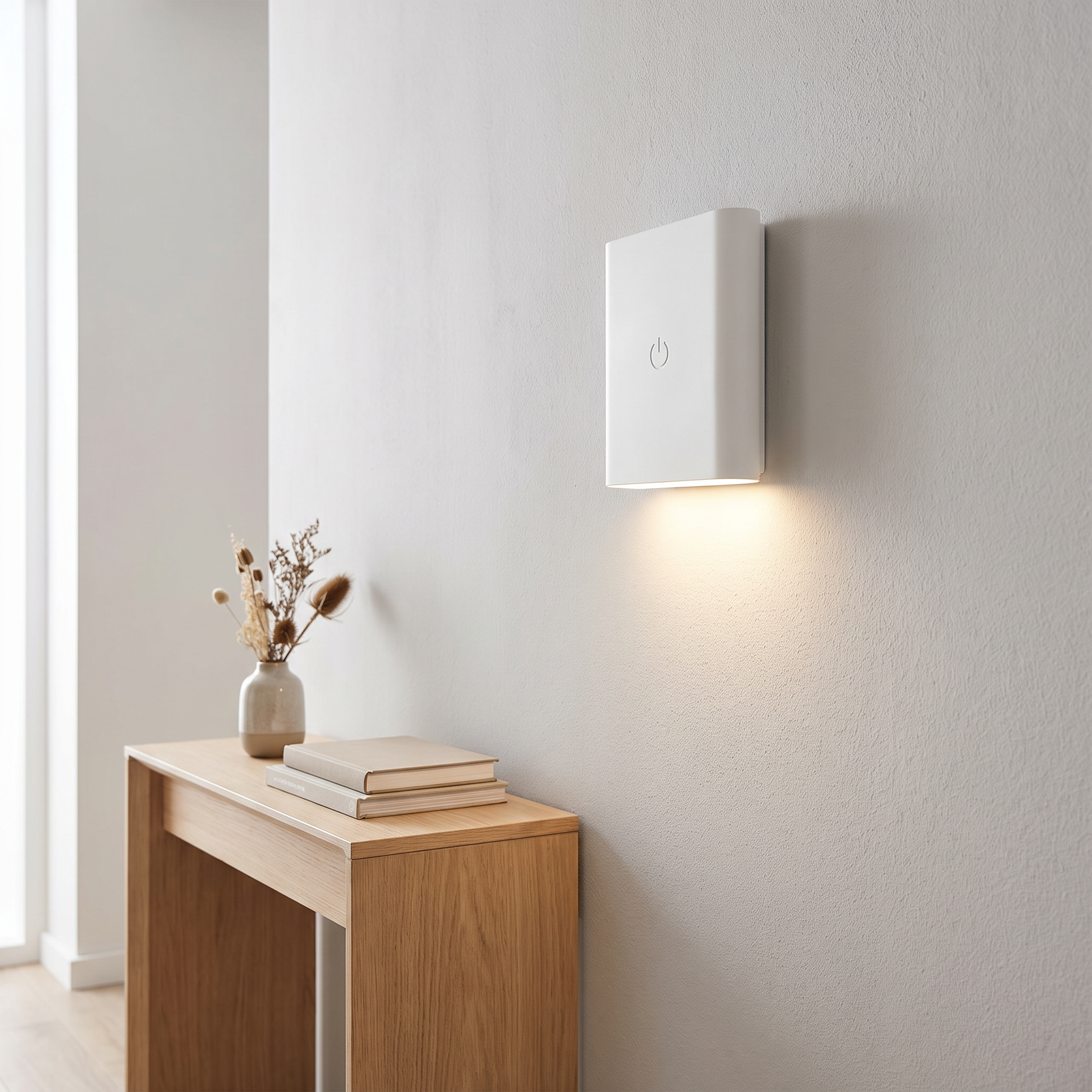 Casalux Aplique LED Blanco Táctil Regulable