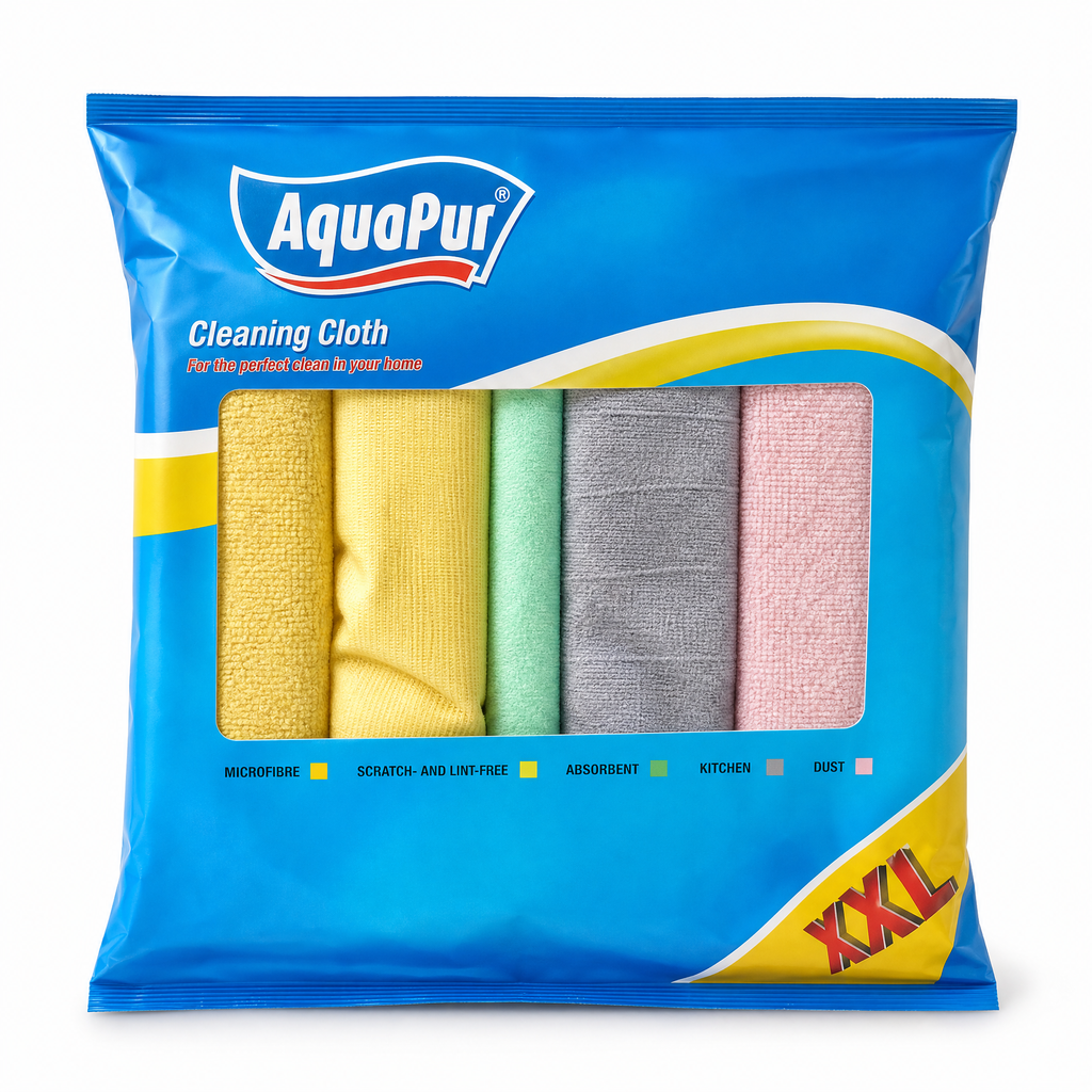 Aquapur pack de bayetas de limpieza colores pastel (XXL)