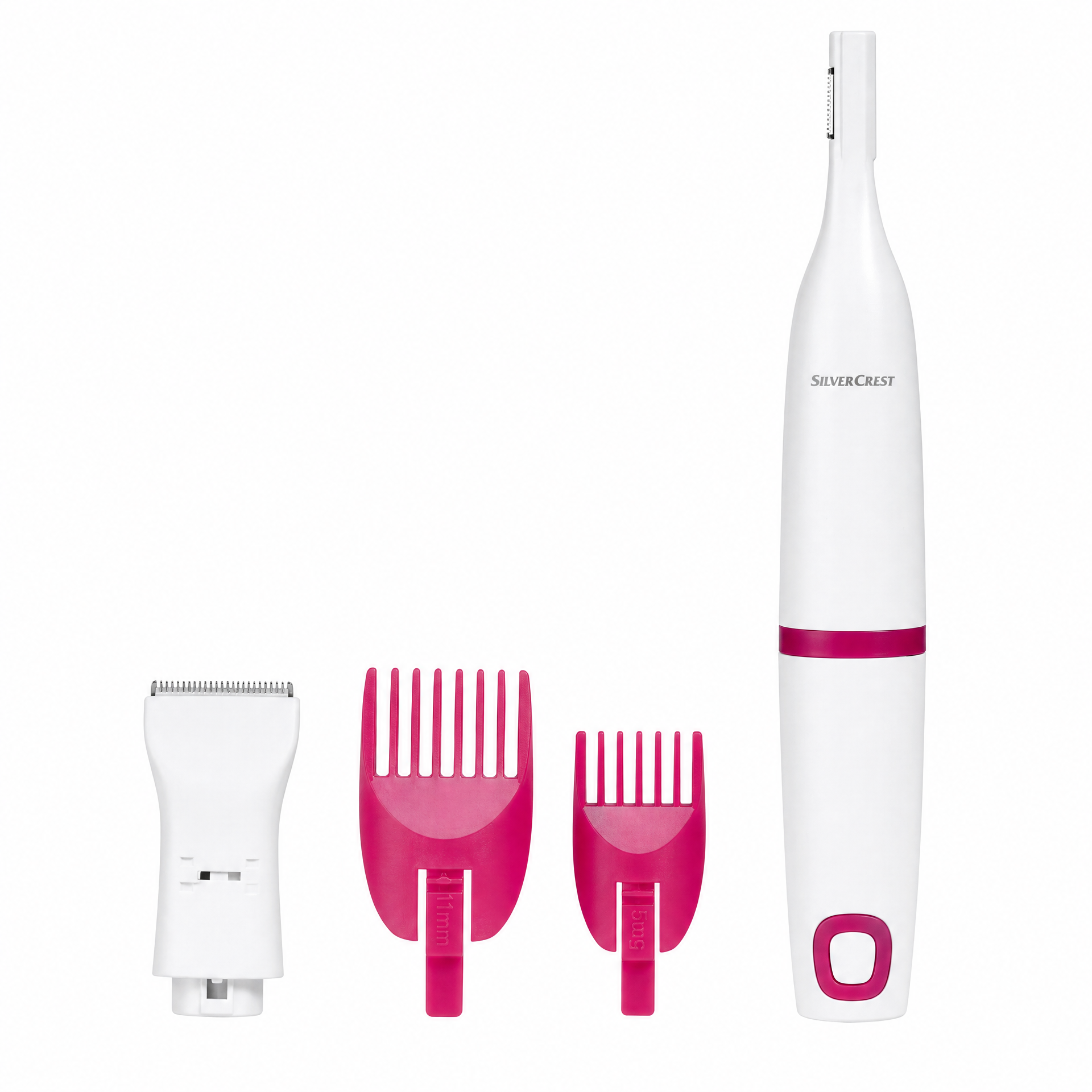 SilverCrest Recortadora personal 3 en 1 IPX4 con cabezales y peines intercambiables