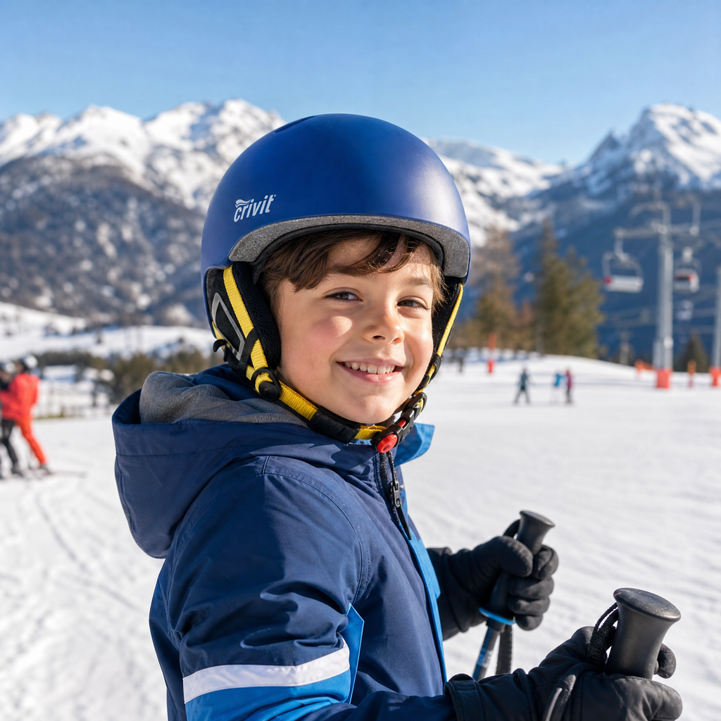 Crivit Casco Esquí Snowboard Niños Kids