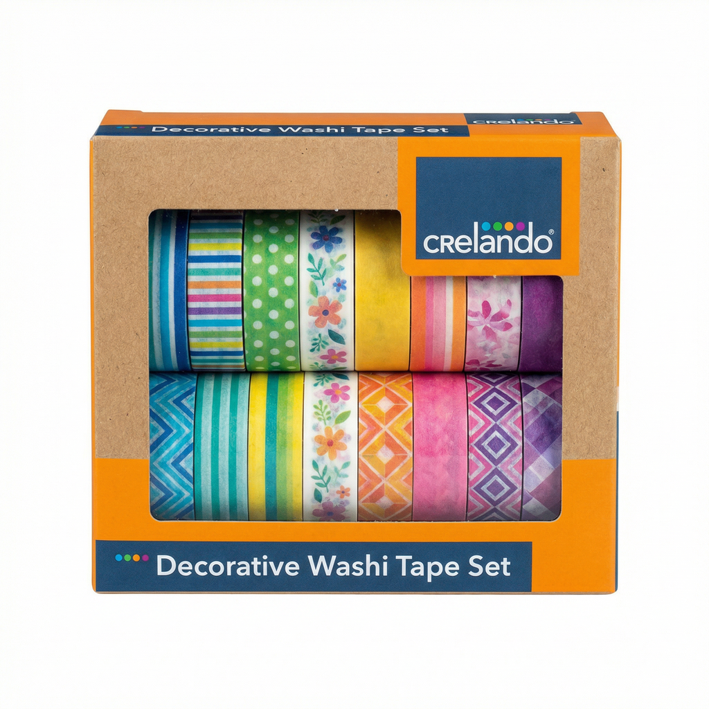 Cinta Adhesiva Decorativa Washi Tape Crelando