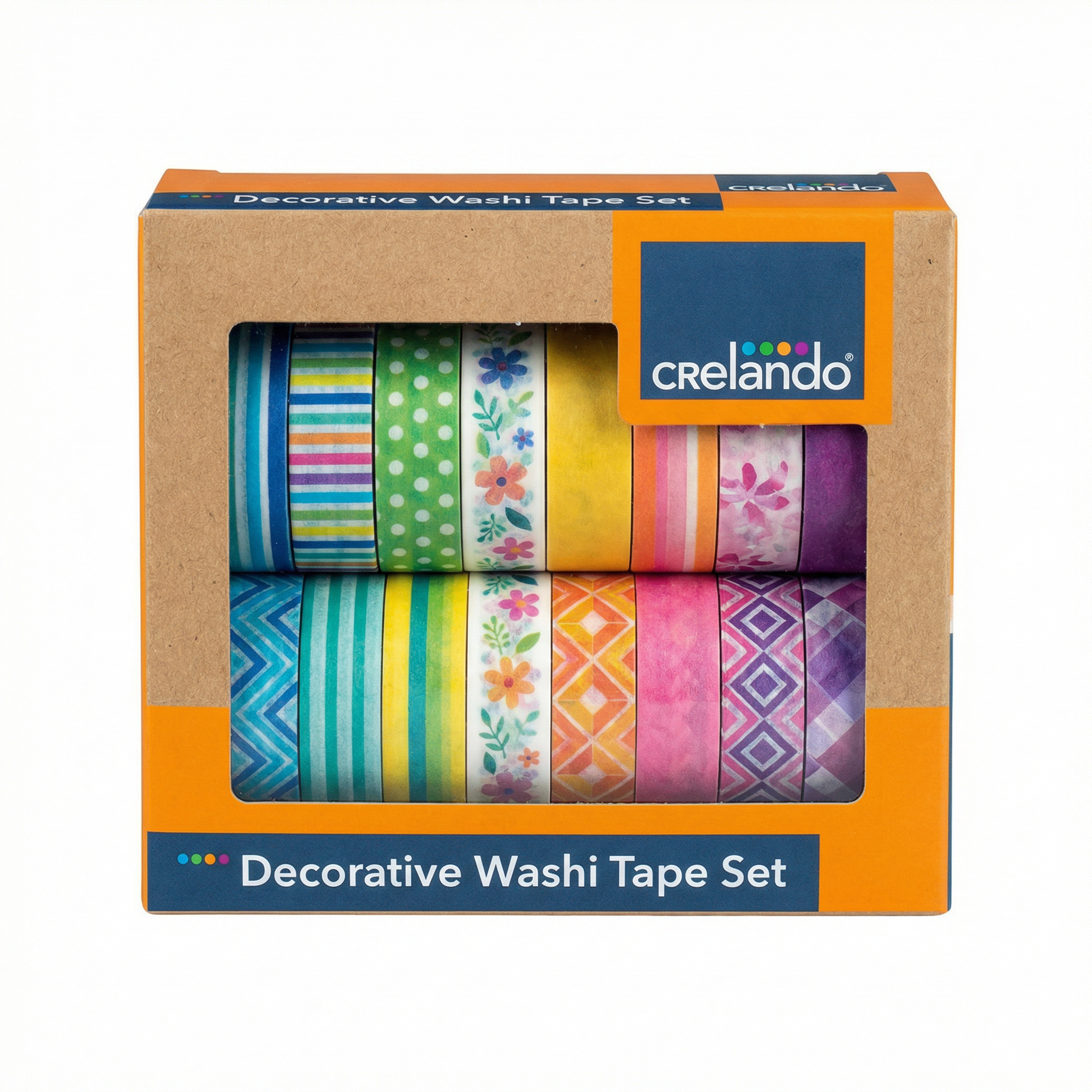 Cinta Adhesiva Decorativa Washi Tape Crelando