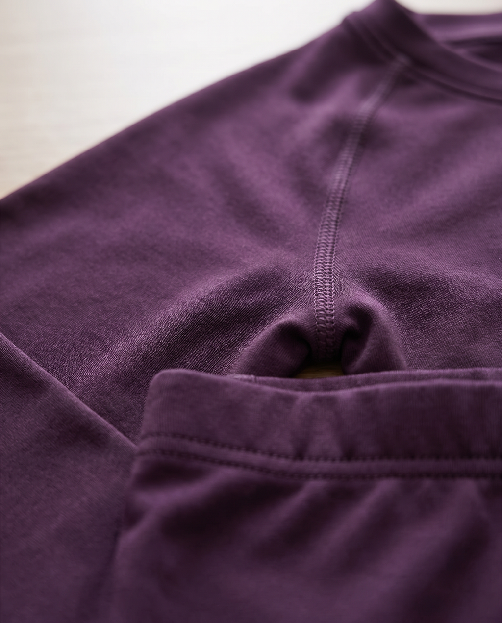 Set Ropa Interior Térmica Esquí Infantil Crane — Morado