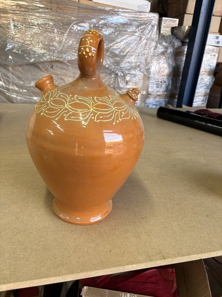 Botijo de Cerámica Tradicional Decorativo