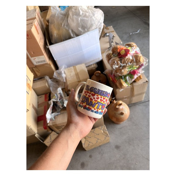 Taza 'Te Quiero Tanto' — Vista Lateral