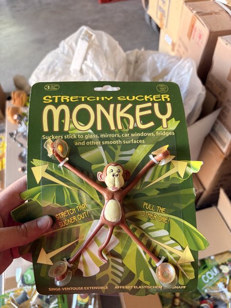 Mono Elástico con Ventosas — Stretchy Sucker Monkey