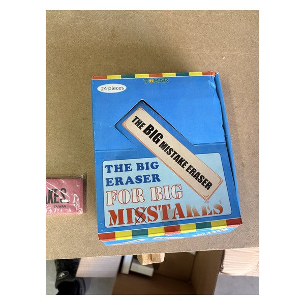 Set de 24 Gomas de Borrar 'The Big Mistake Eraser' Tobar