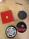 Set de Regalo Ferrari — Bolígrafo y Llavero Rueda