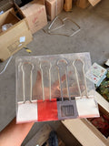 Set de 4 Clips Sujetapapeles Grandes — Colores Surtidos