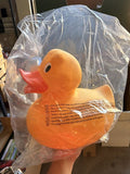 Pato de Goma Gigante Naranja para Baño