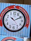 Reloj de Pared Tobar 'The Bemusing Backwards Clock'