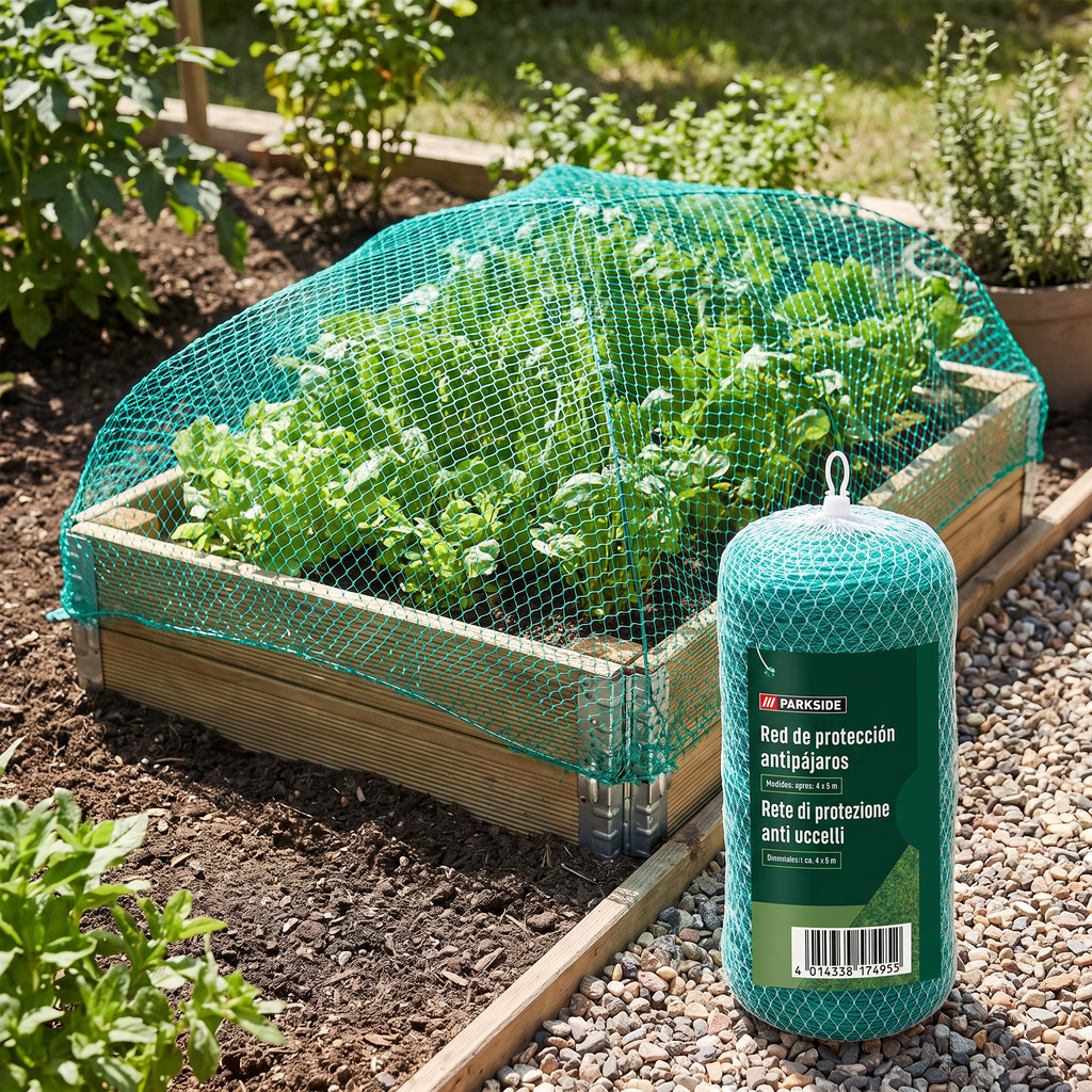 Parkside Red de Protección Antipájaros 4 × 5 m