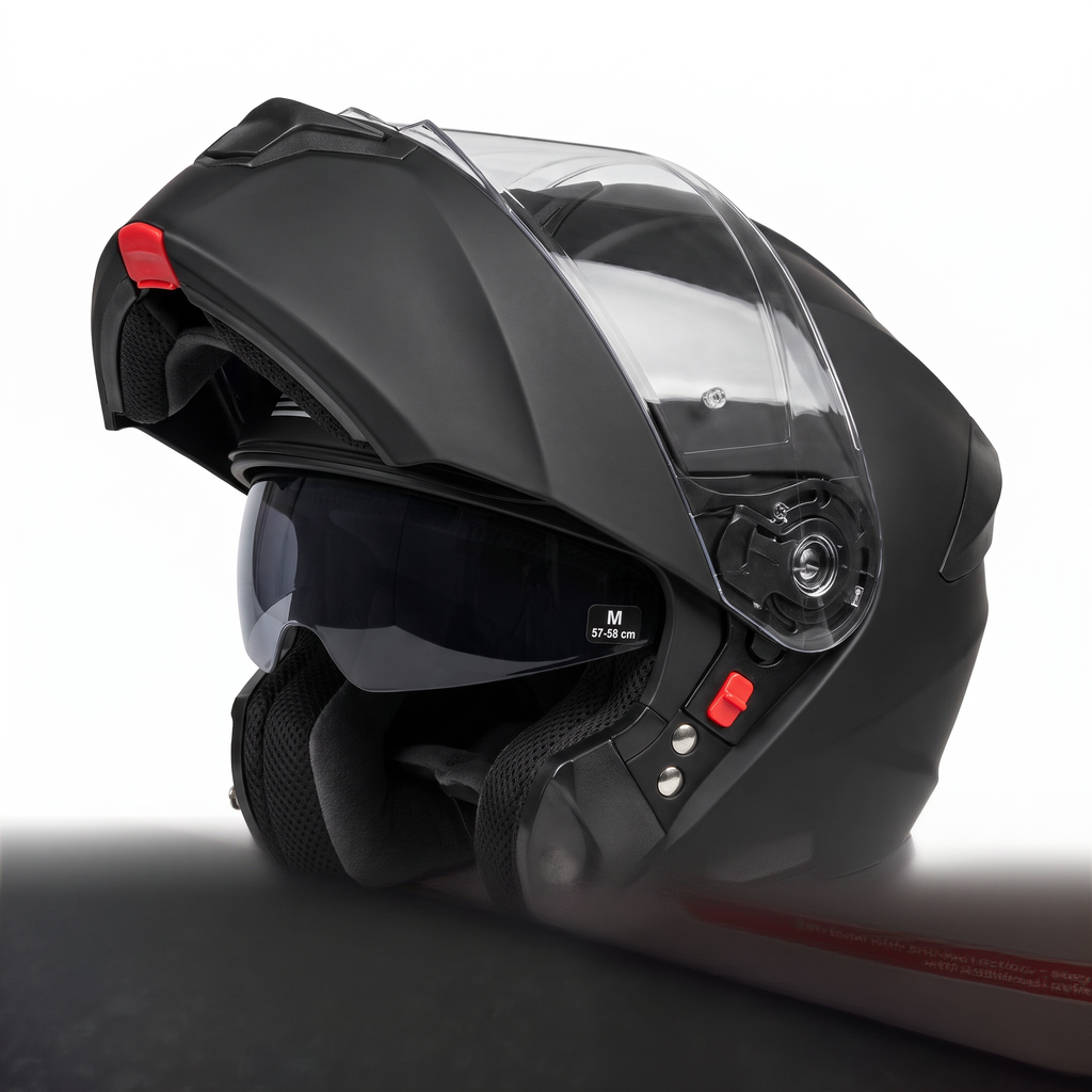 Ultimate Speed Casco Modular Negro Talla M 57–58 cm