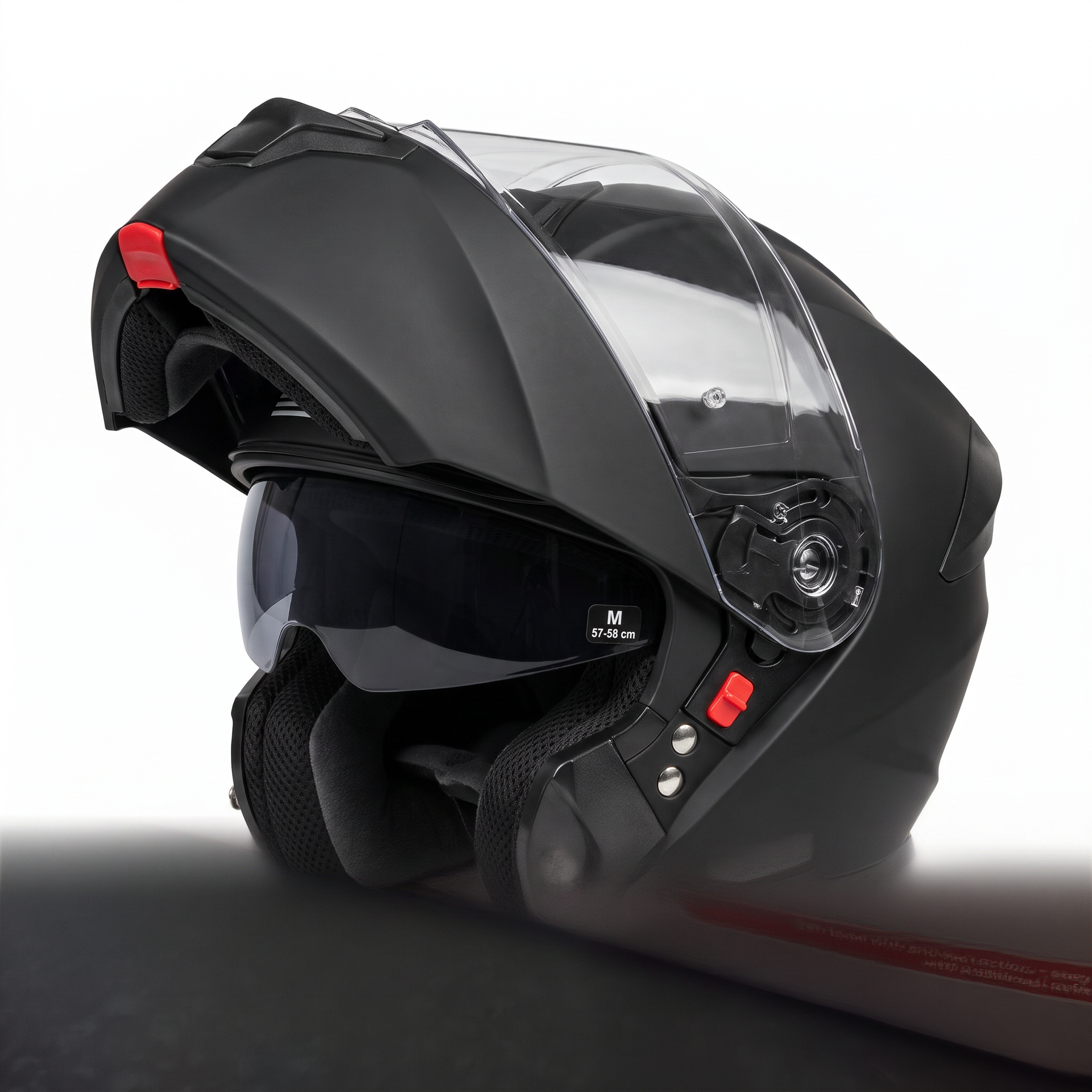 Ultimate Speed Casco Modular Negro Talla M 57–58 cm