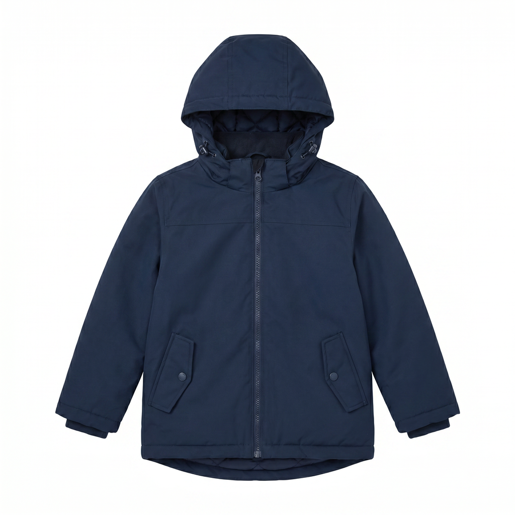 Parka Infantil Azul Marino Lily & Dan