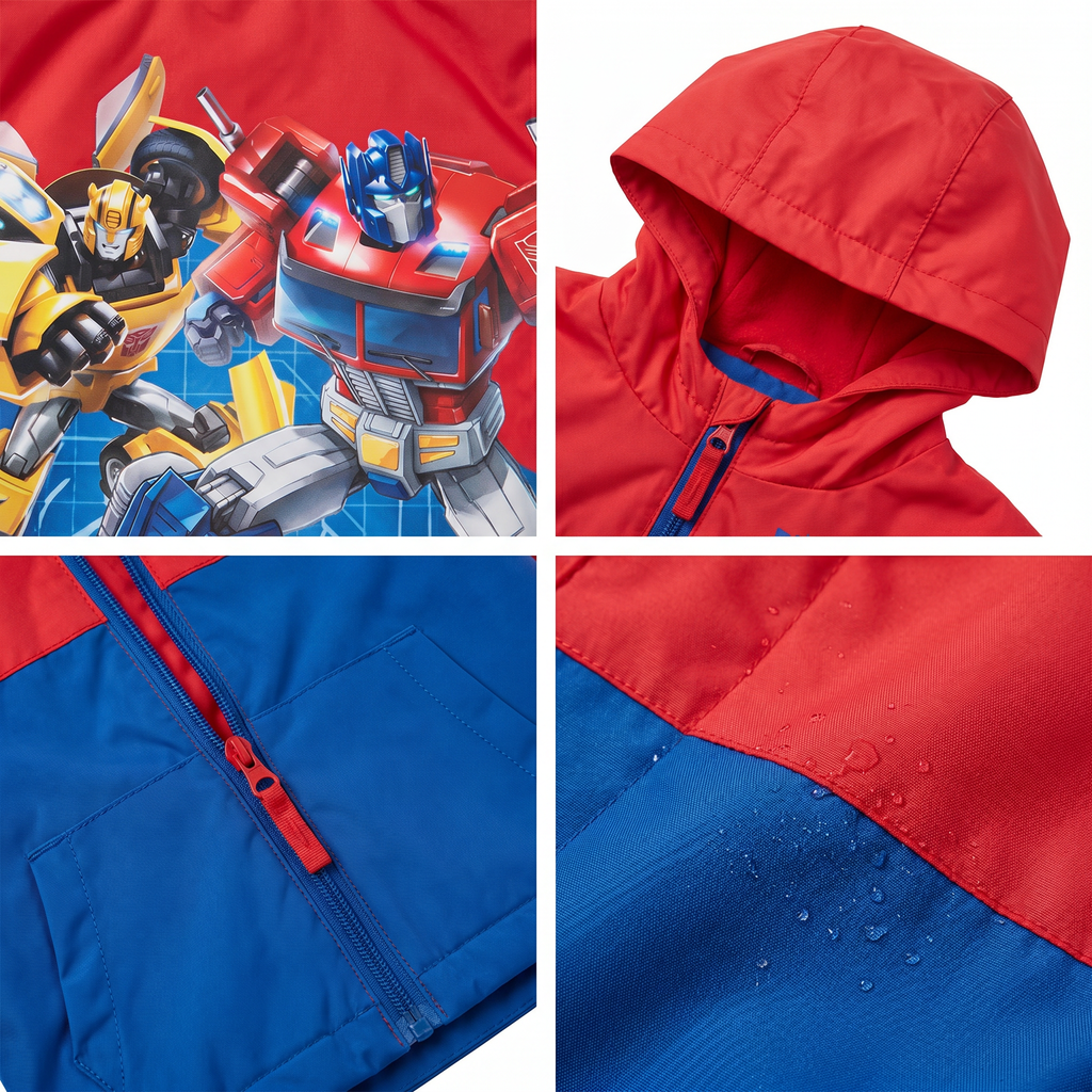Conjunto Impermeable Transformers Infantil